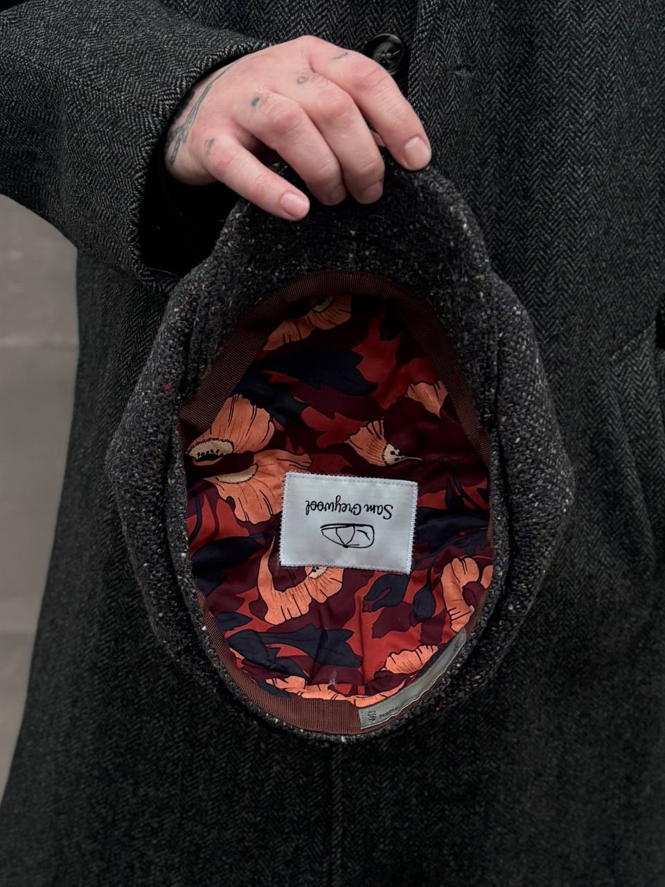 Ирландия и Англия в одной кепке Sam Greywool image preview