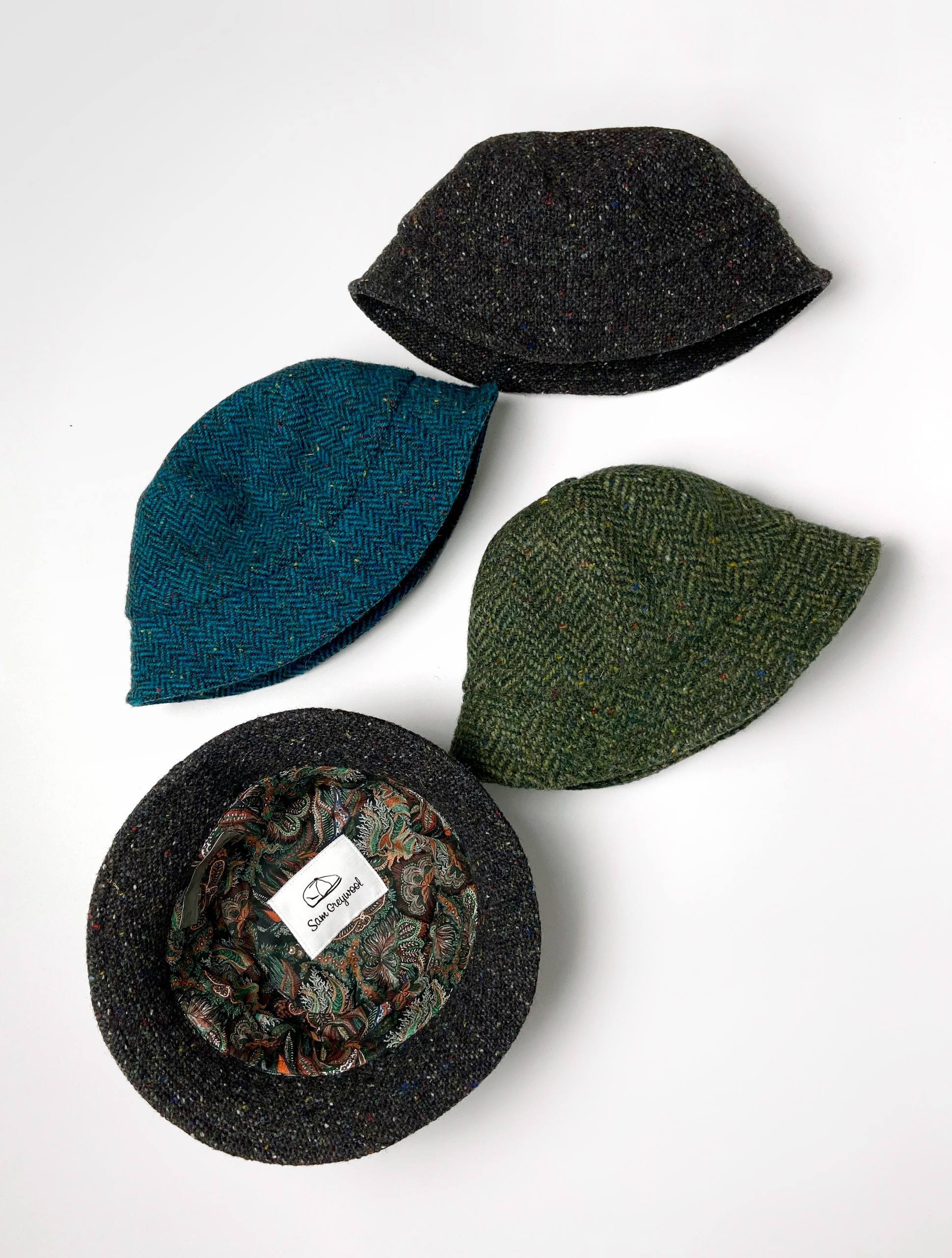 Теплые панамы Sam Greywool зимняя шапка image preview